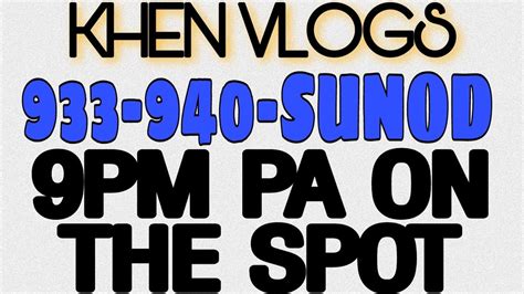PA ON THE SPOT 9PM DRAW .